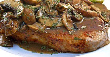 Cotolette con Funghi CHAMPIGNON alla Contadina cediservice